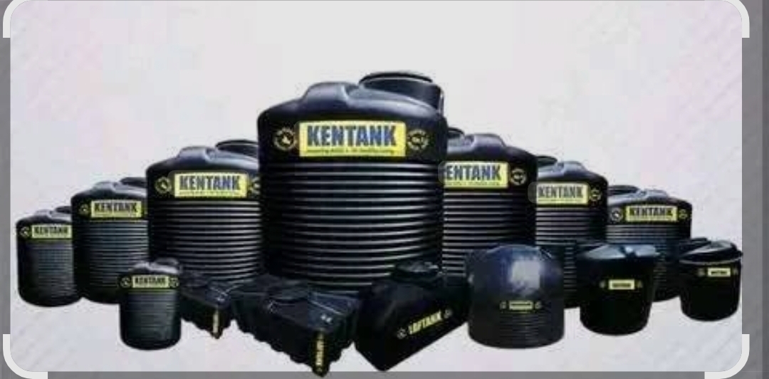 Full range of KENTANK polyethylene water tanks